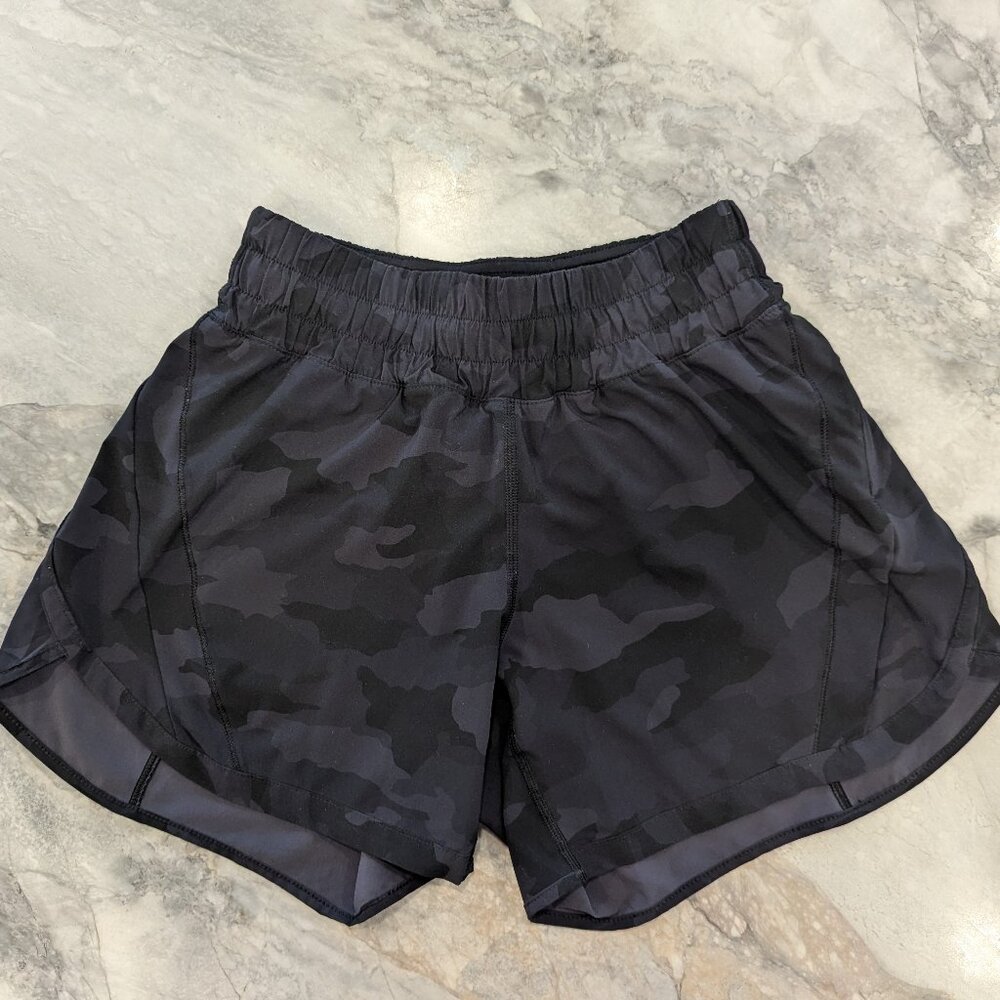 Lululemon Track That Mid-Rise Lined Short 5"